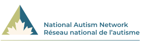 Bilingual logo of The National Autism Network in English and French, without a tagline.
