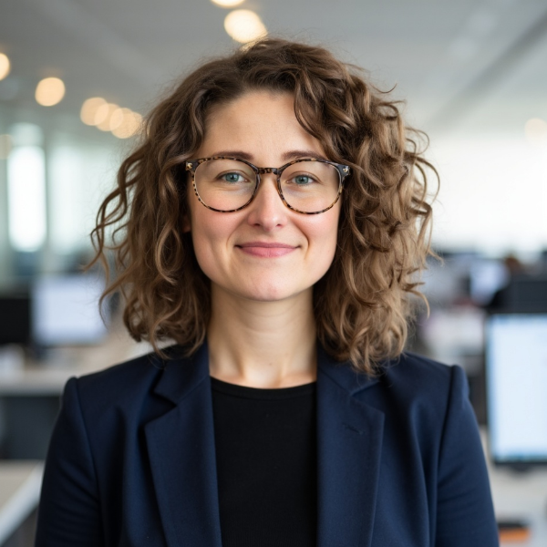 Une personne aux cheveux longs, barbu et portant des lunettes sourit, coiffée d'un chapeau rose et vêtue d'une chemise rouge. Le visage calme, elle se trouve à l'extérieur sous un ciel nuageux.